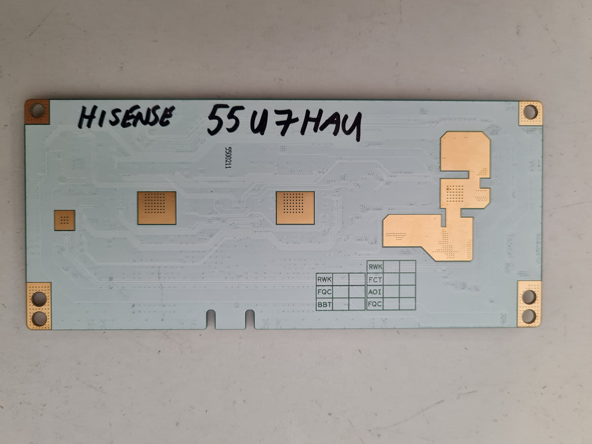 HISENSE 55U7HAU T-CON BOARD 47_6021566 HV550QUBE1DH