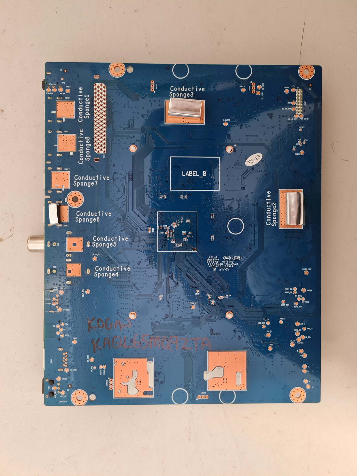KOGAN KAQL65M9ZTA MAIN BOARD MB-M9618-DS-0540
