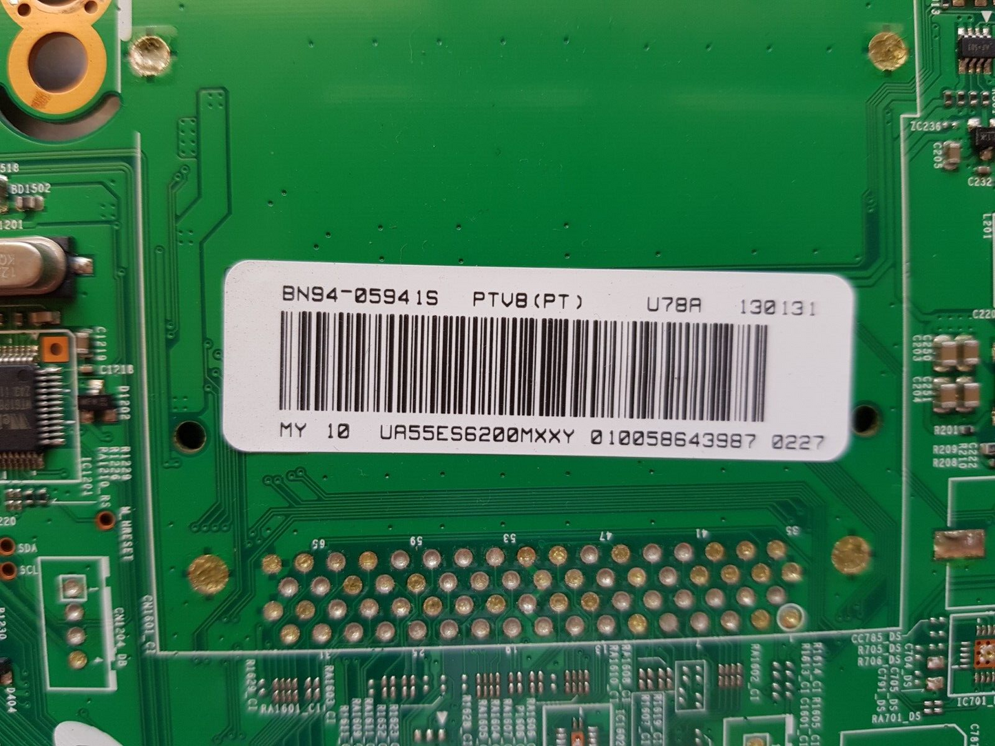 GENUINE SAMSUNG UA55ES6200MXXY (VER TH02) MAIN BOARD BN94-05941S