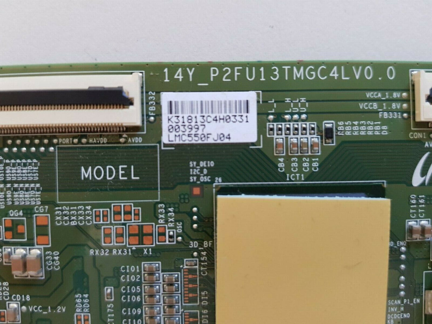 GENUINE PANASONIC TH-55AX670A T-CON BOARD 14Y_P2FU13TMGC4LV0.0 31813C