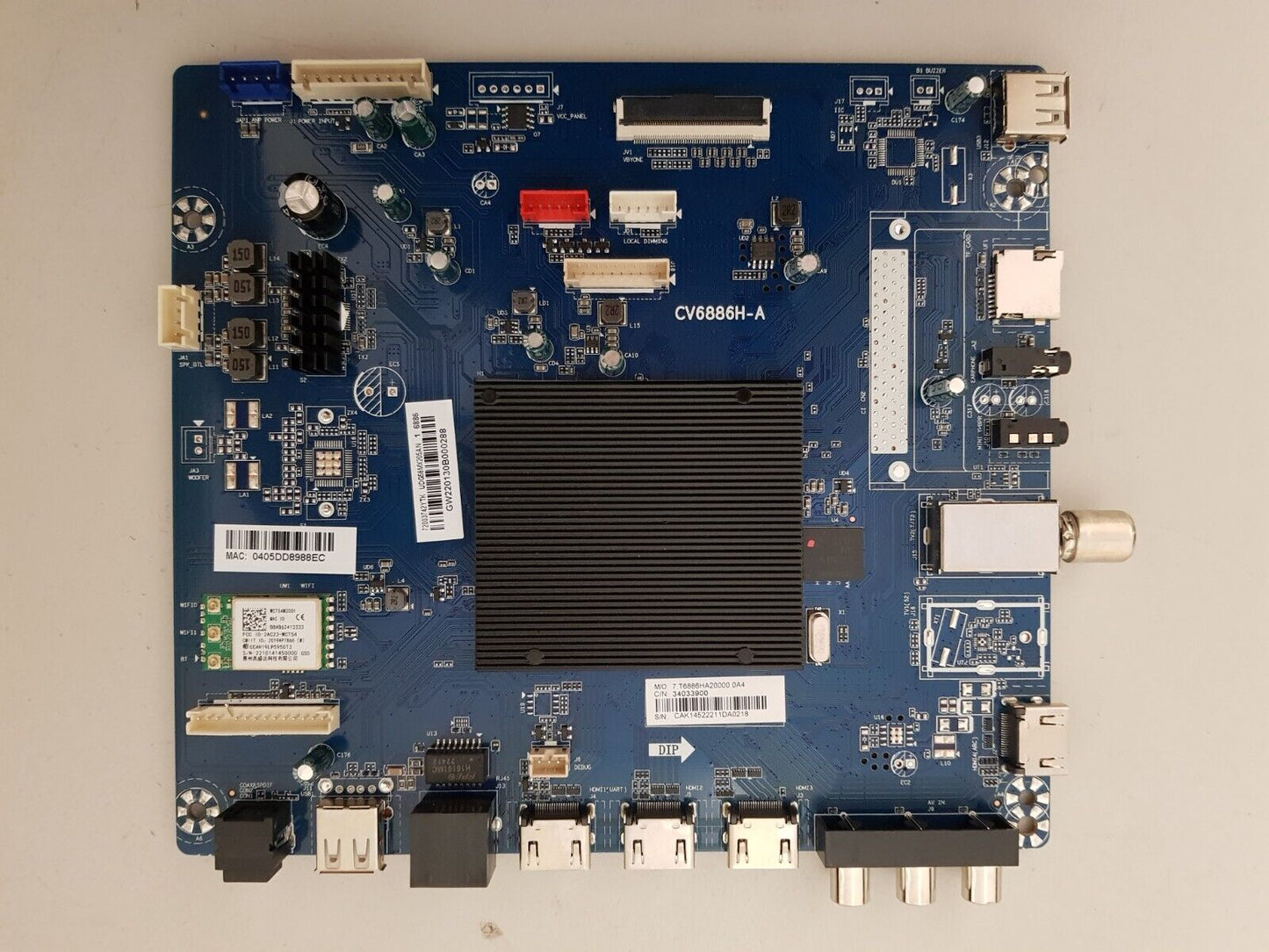 GENUINE EKO K58USG MAIN BOARD CV6886H-A