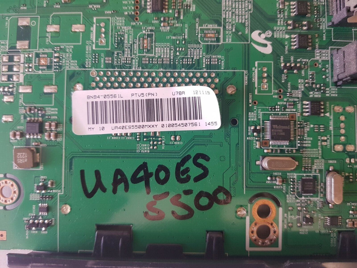 GENUINE SAMSUNG UA40ES5500 MAIN BOARD BN94-05561L BN41-01812A