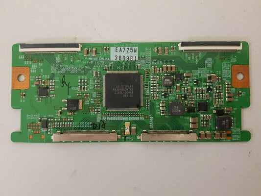 GENUINE HISENSE HL55V89PZ TCON BOARD 6870C-0337A 6871L-2089B