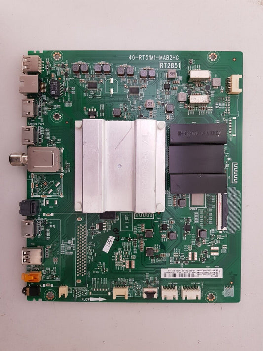 GENUINE TCL 85P715 MAIN BOARD 40-RT51M1-MAB2HG RT2851 V8-R851T02-LF1V389.017169