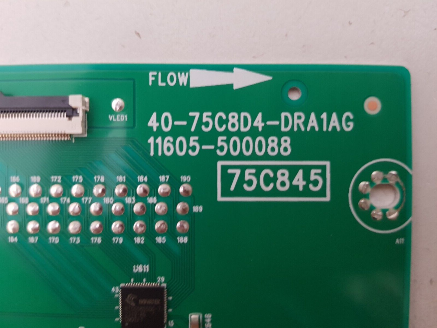 GENUINE TCL 75C845 LED DRIVER BOARD D4 40-75C8D4-DRA1AG 11605-500088