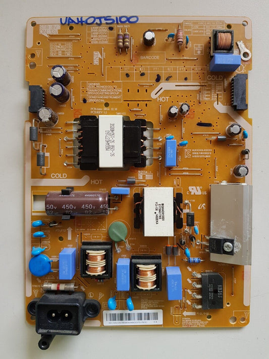 GENUINE SAMSUNG UA40J5100 POWER SUPPLY BOARD BN96-35298A L40SF_FDYV