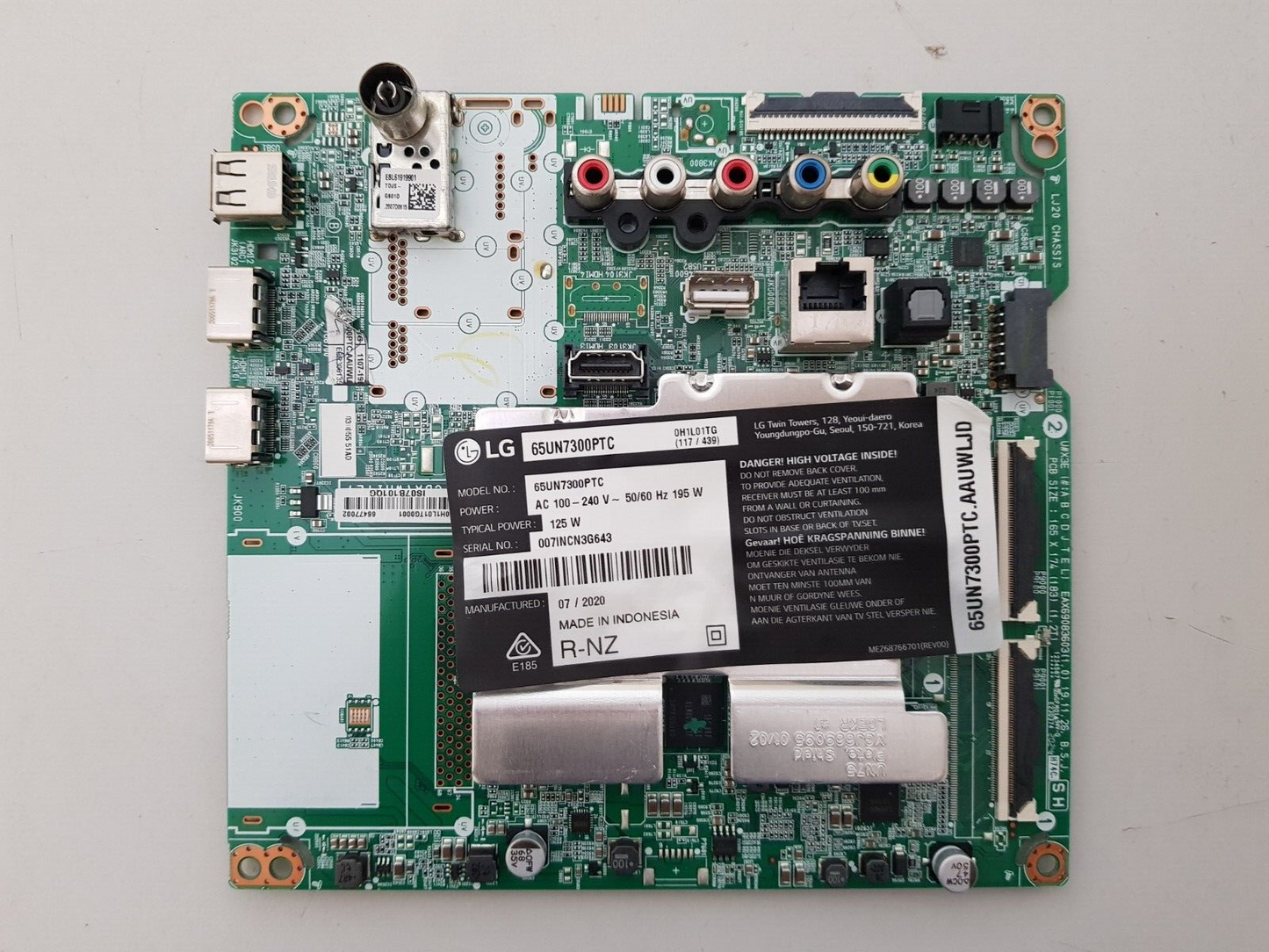 GENUINE LG 65UN7300 PTC MAIN BOARD EBT66477002 EAX69083603 1.0