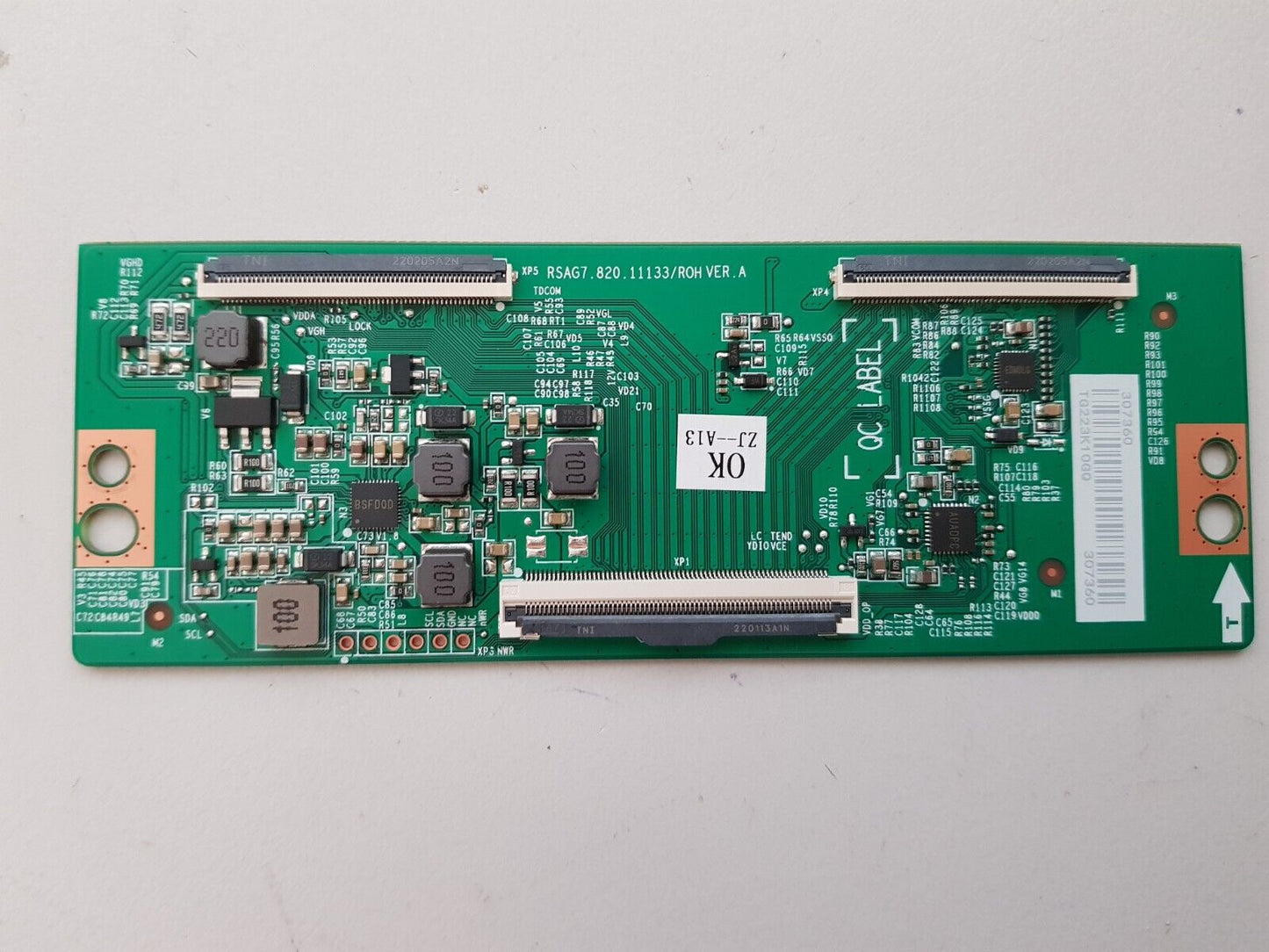 GENUINE HISENSE 50A7HAU TCON BOARD RSAG7.820.11133/ROH VER.A