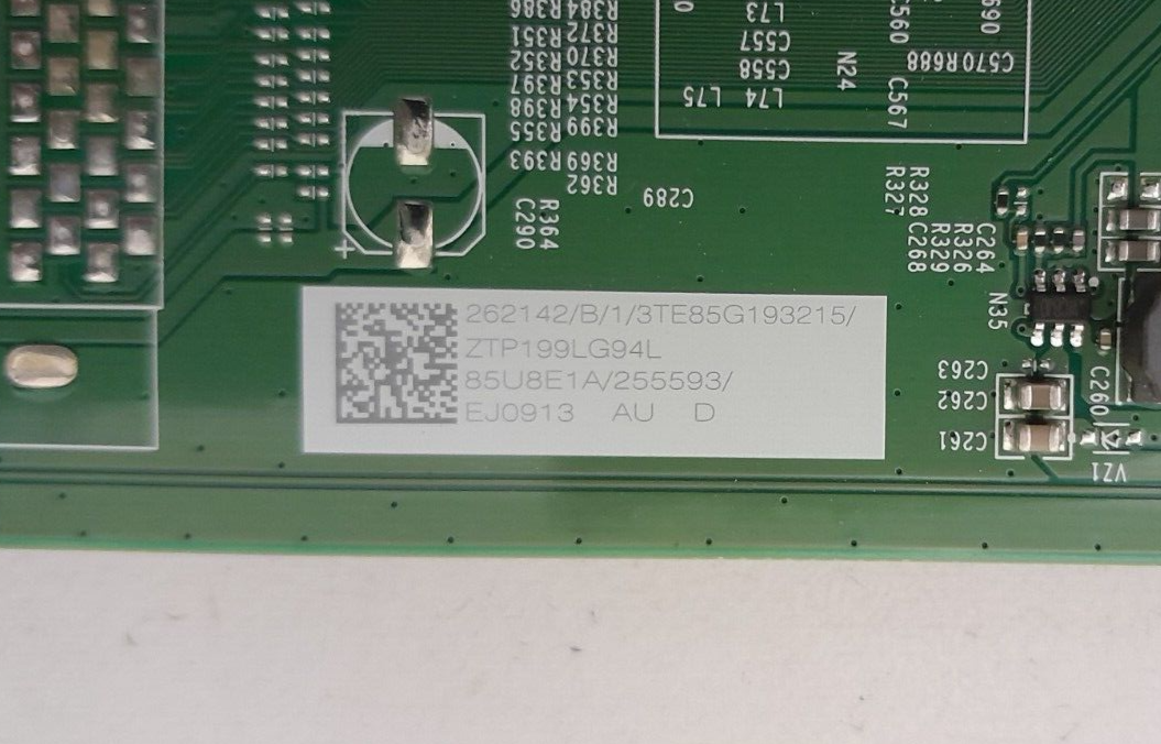 GENUINE HISENSE 85R7 MAIN BOARD RSAG7.820.9361 85U8E1A 255593 262142