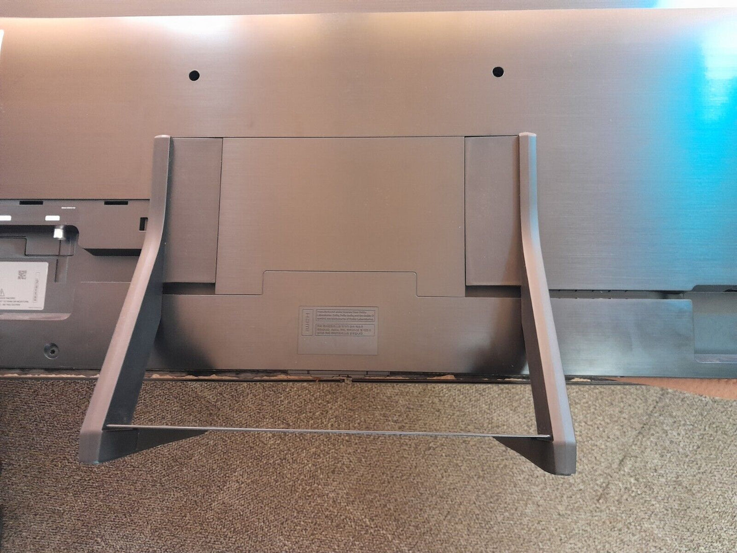 GENUINE SAMSUNG QA65S90CAW STAND AND PLATE