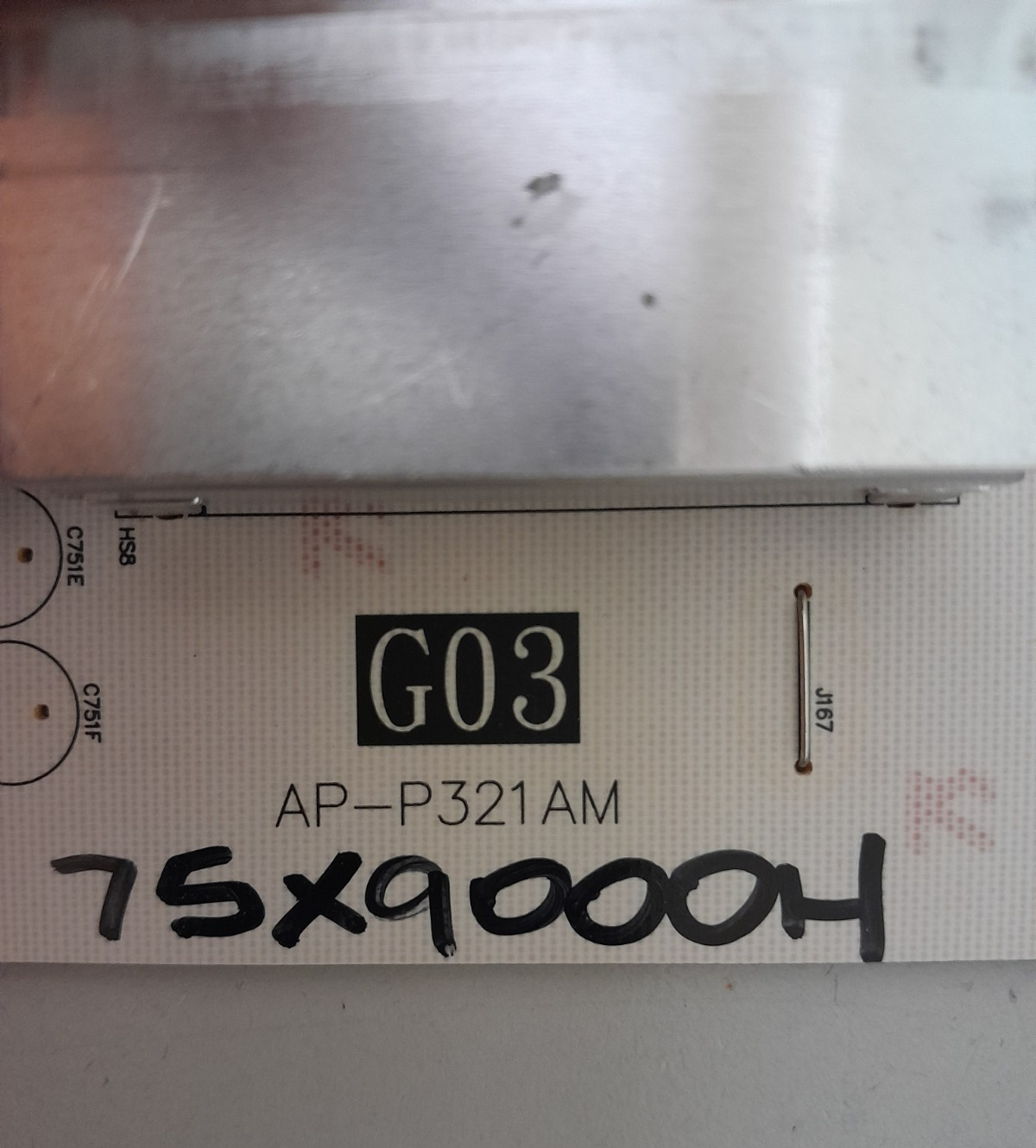 GENUINE SONY 75X9000H POWER SUPPLY BOARD G03 AP-P321AM 2955066703 100613323