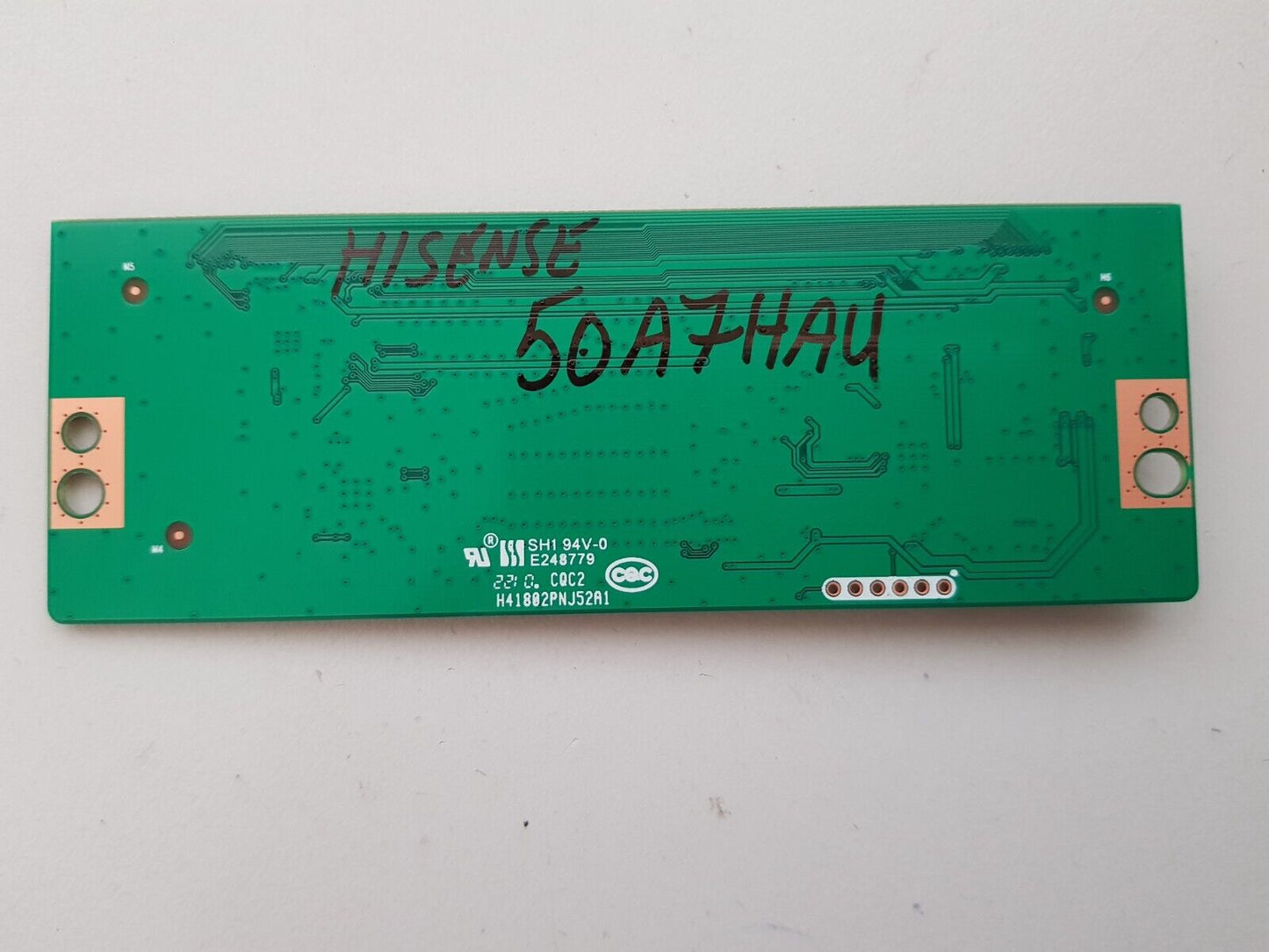 GENUINE HISENSE 50A7HAU TCON BOARD RSAG7.820.11133/ROH VER.A