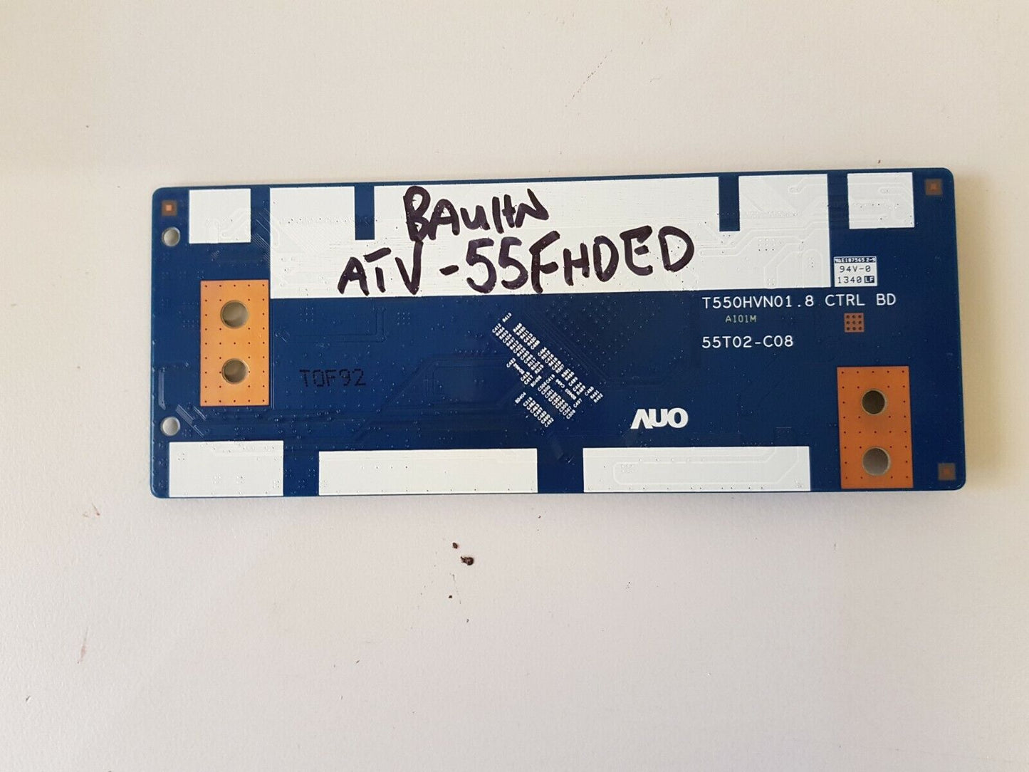 GENUINE BAUHN ATV-55FHDED T-CON BOARD T550HVN01.8 55T02-C08 5555T02C09