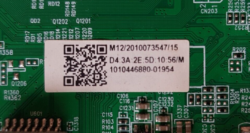 GENUINE HITACHI 58QLEDSM20 MAIN BOARD MS68860-ZC01-01