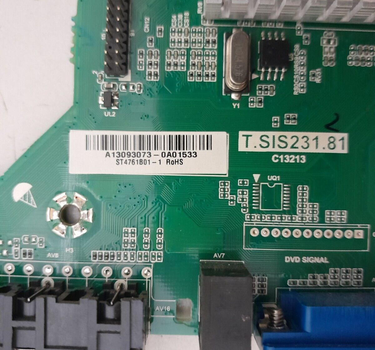 GENUINE JVC LT-48N530A MAIN BOARD T.SIS231.81 A13093073 ST4761B01-1
