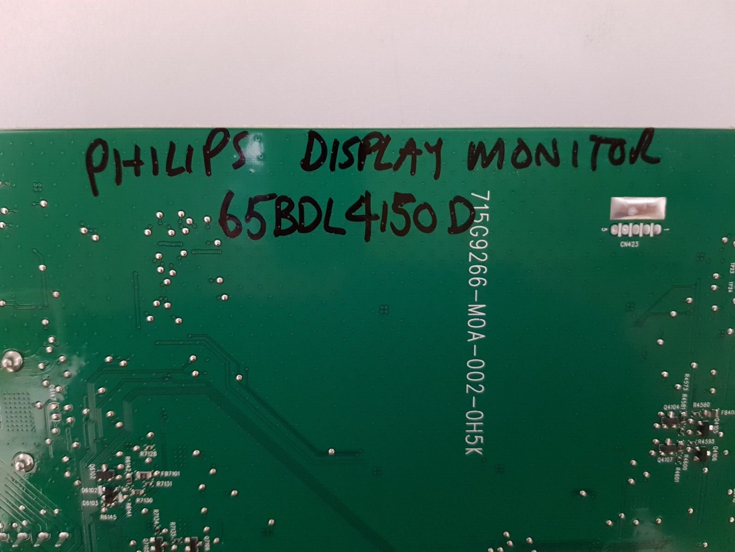GENUINE PHILIPS 65BDL4150D DISPLAY MONITOR MAIN BOARD 715G9266-M0A-002-0H5K