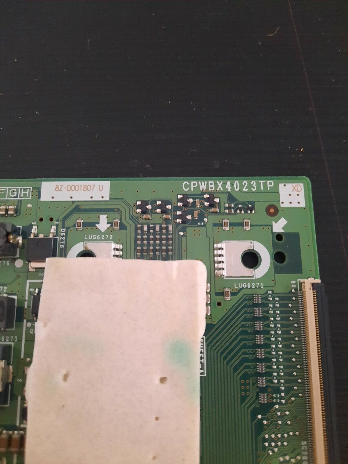 GENUINE SHARP LC42D77X T-Con Board - CPWBX4023TP XD