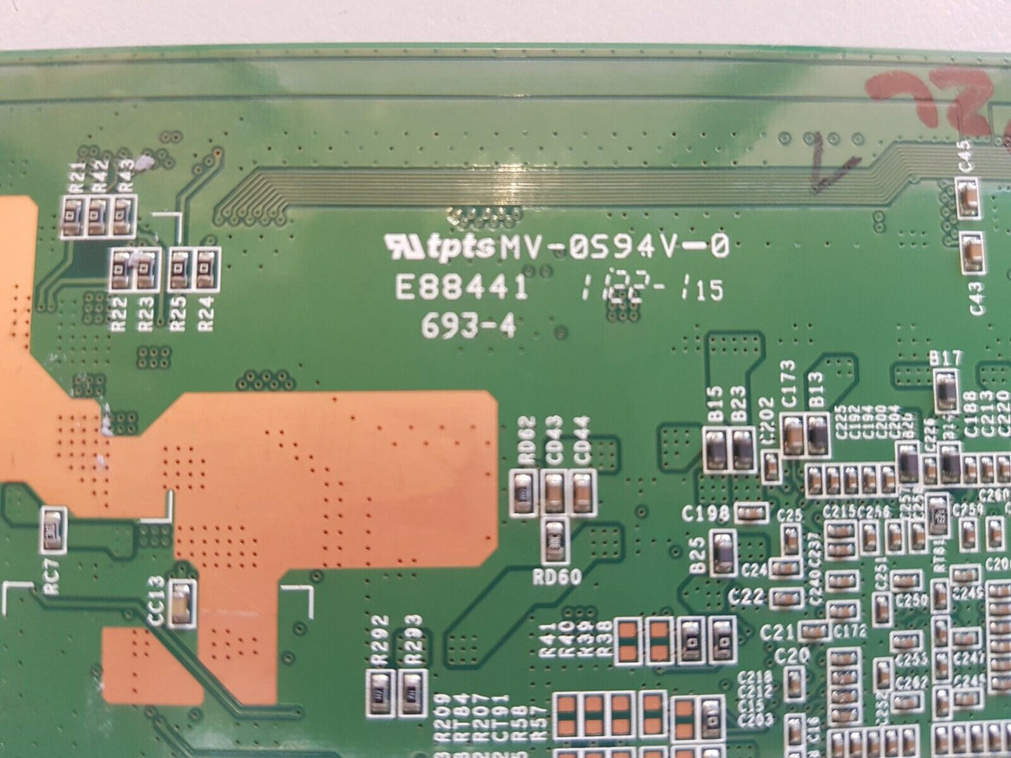 GENUINE HISENSE HL55T36PZL T-CON BOARD SD120PBMB3C6LVO.1