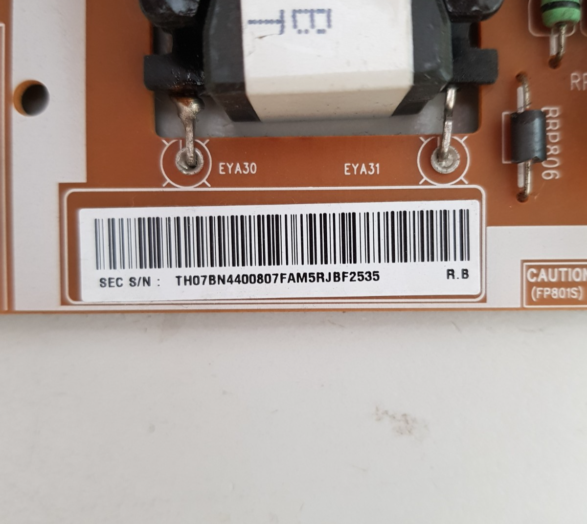 GENUINE SAMSUNG UA55MU6100 POWER SUPPLY BOARD BN44-00807F L55S6R_MHS