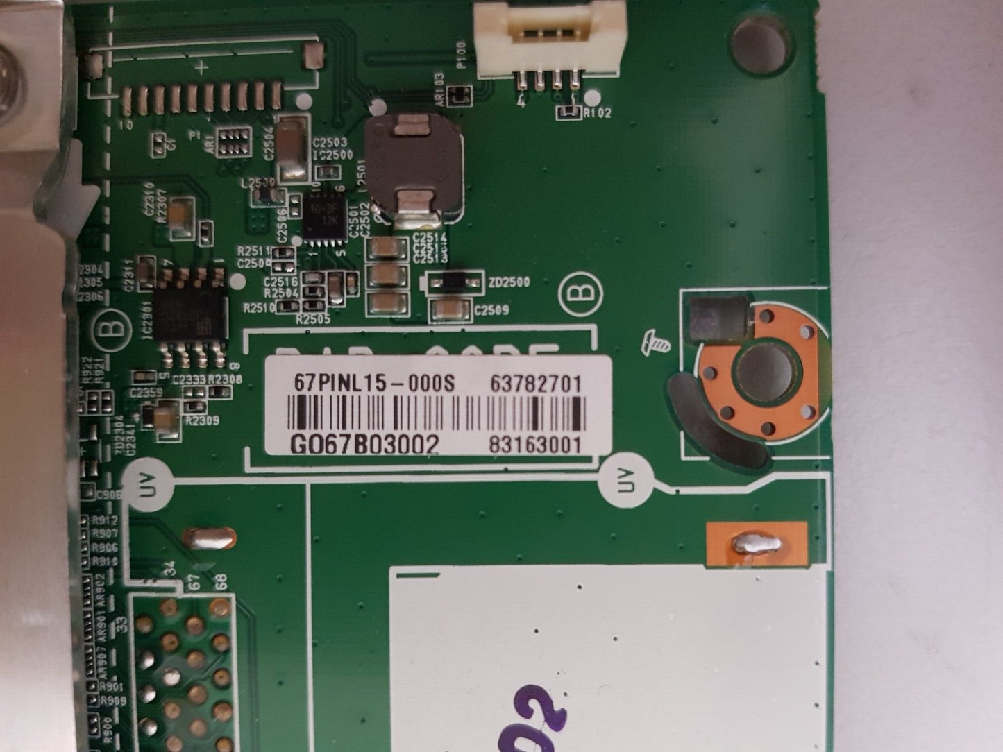 GENUINE LG 49UH610T -TB.BAUFLJD MAIN BOARD EAX66943504 1.0 63782701 83163001