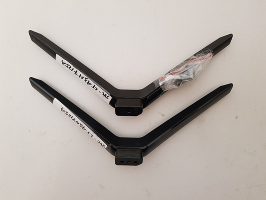 GENUINE JVC LT43N7125A L&R FEET & SCREWS