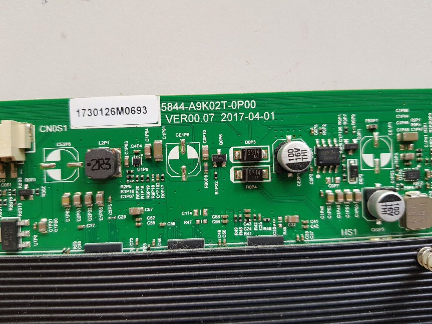 GENUINE TOSHIBA 49U7750A MAIN BOARD 5844-A9K02T-0P00