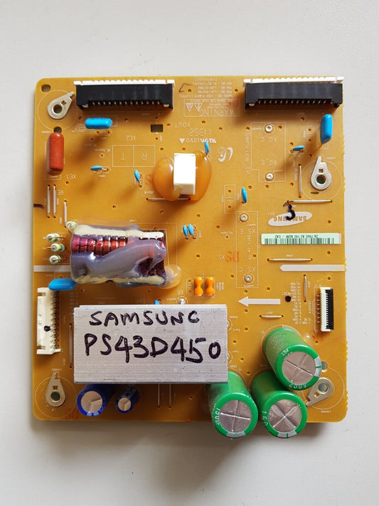 GENUINE SAMSUNG PS43D450 X-MAIN BOARD LJ41-09478A LJ92-01796A