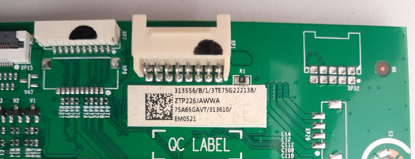 GENUINE HISENSE 75A7HAU MAIN BOARD RSAG7.820.11711 75A65GAVT 313556 313610
