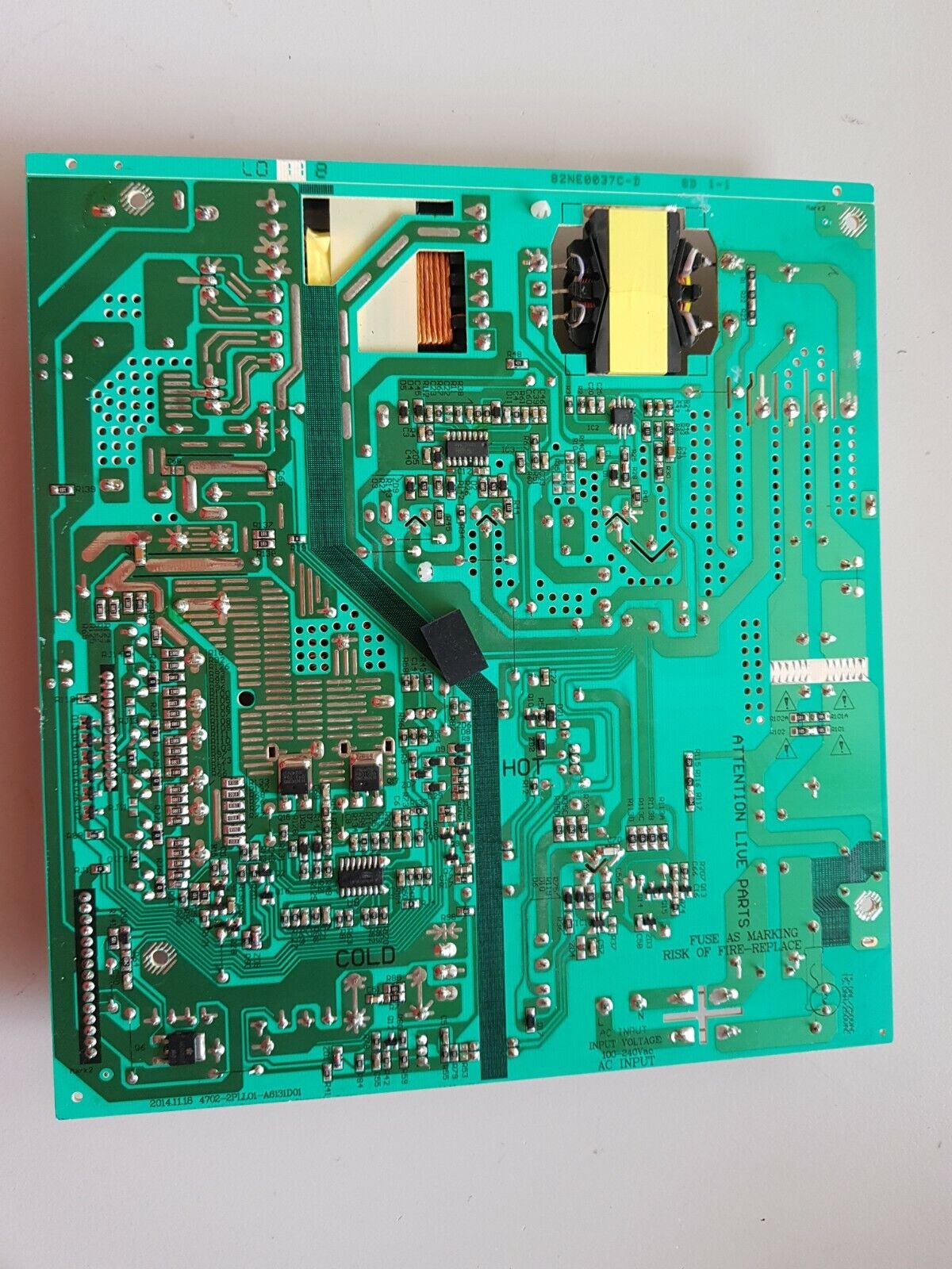 GENUINE JVC LT-49N552A POWER SUPPLY BOARD PMH2-15AHQ044-003169
