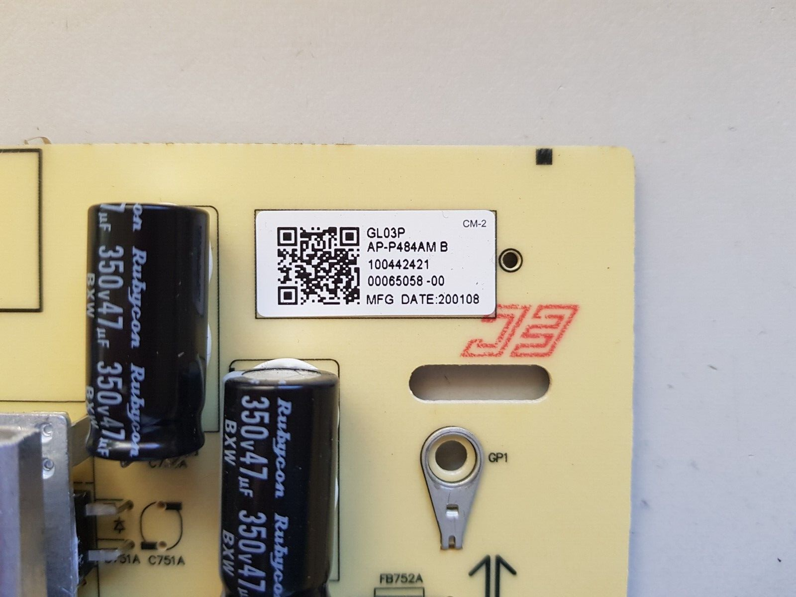 GENUINE SONY 85X8000H POWER SUPPLY BOARD AP-P484AM 2955063404 GL03