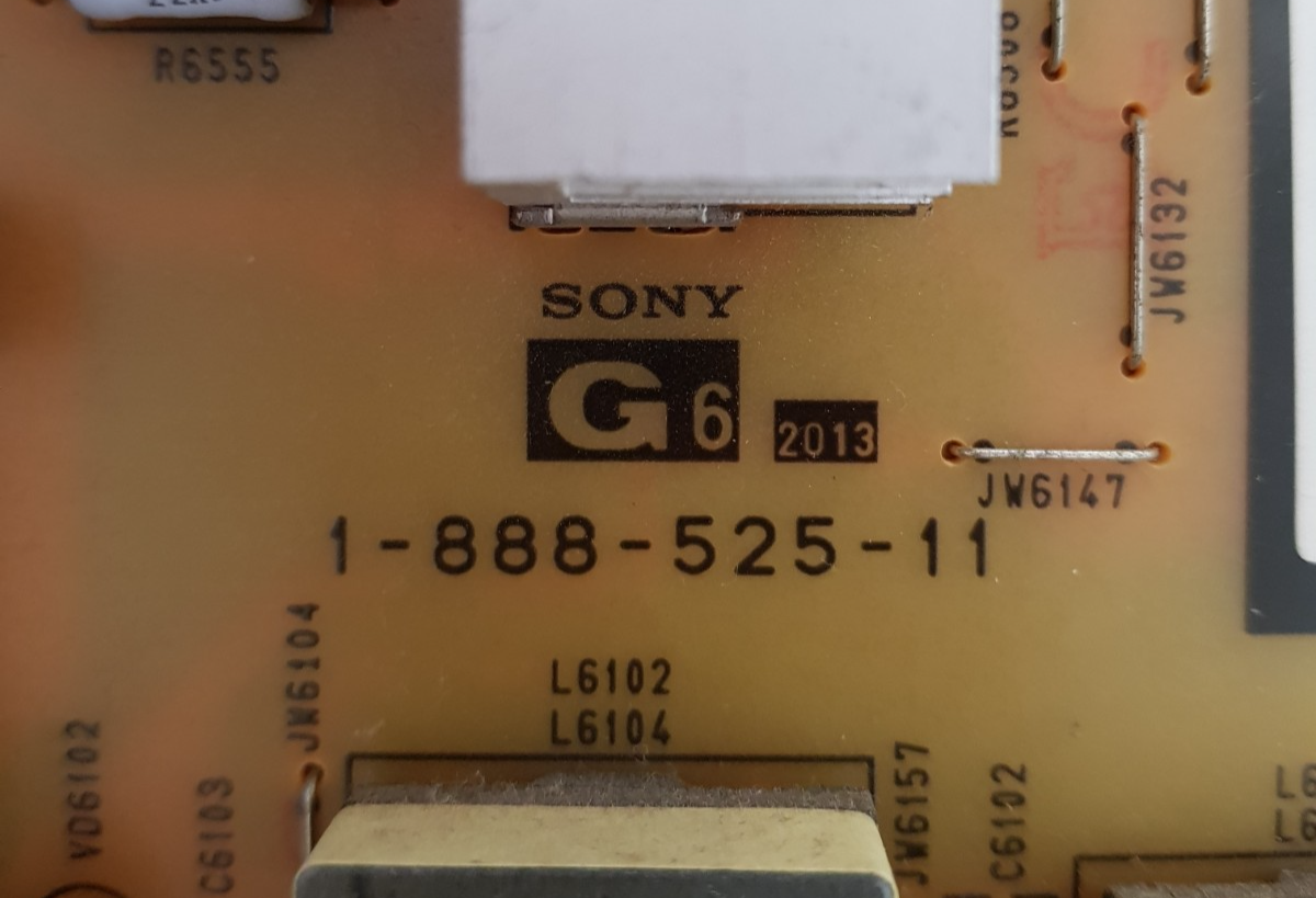 GENUINE SONY KDL 65W850A POWER SUPPLY BOARD G6 1-888-525-11 APS-352 147451611