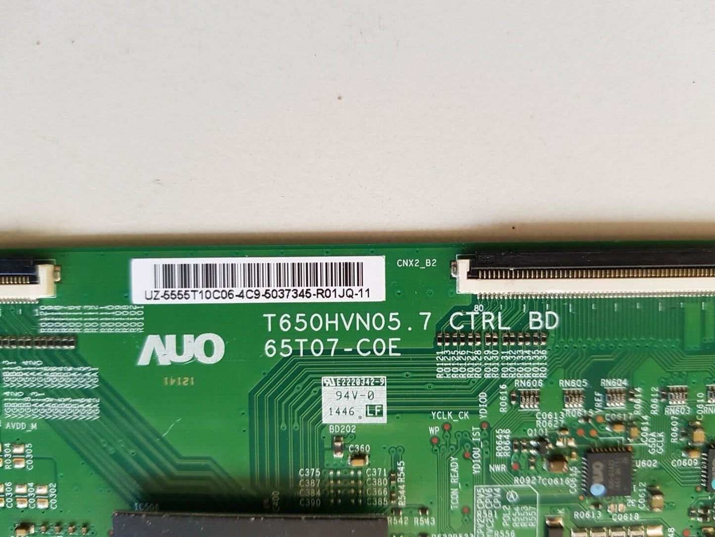 GENUINE SAMSUNG UA55J6200 (VER-DH01) T- CON BOARD T650HVN05.7 65T07-C0E