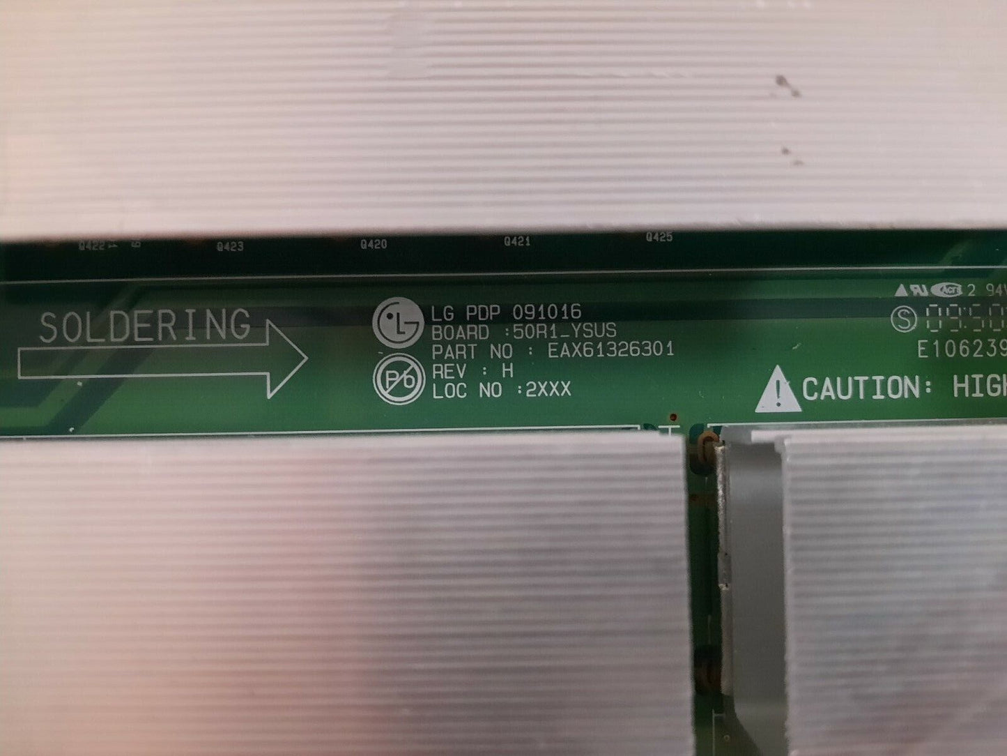 GENUINE LG 50PK550 Y-Sustain Board - EAX61326301 EBR62294101