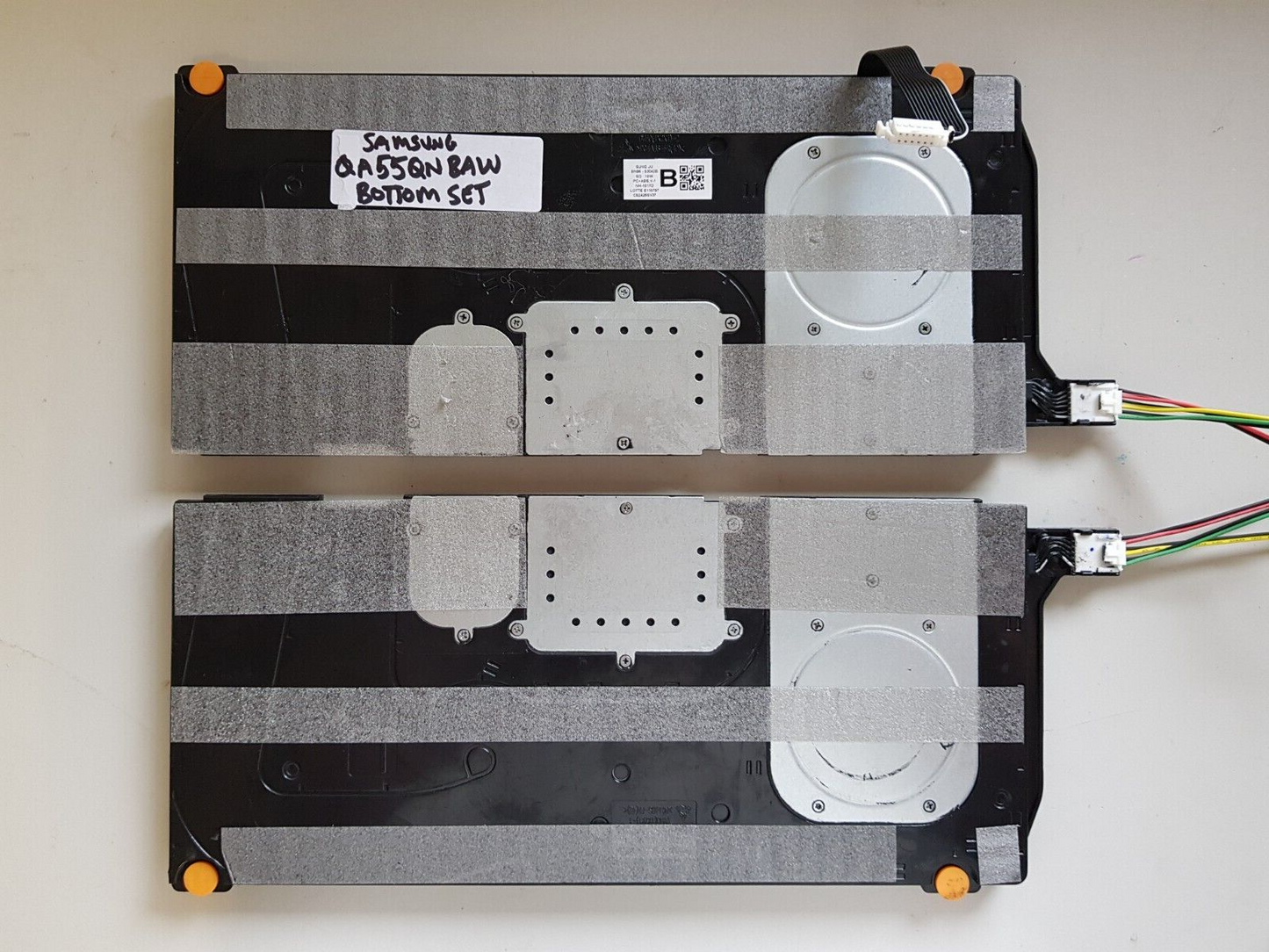 GENUINE SAMSUNG QA55QN90BAW L&R SPEAKERS (BOTTOM SET) BN96-53042B