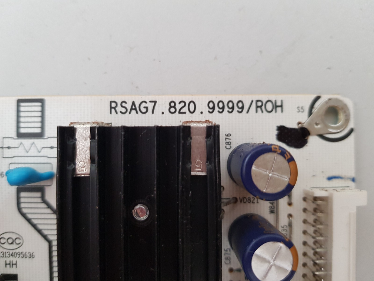 GENUINE HISENSE 50A7G POWER SUPPLY BOARD RSAG7.820.9999 HLL-9999WC 281671