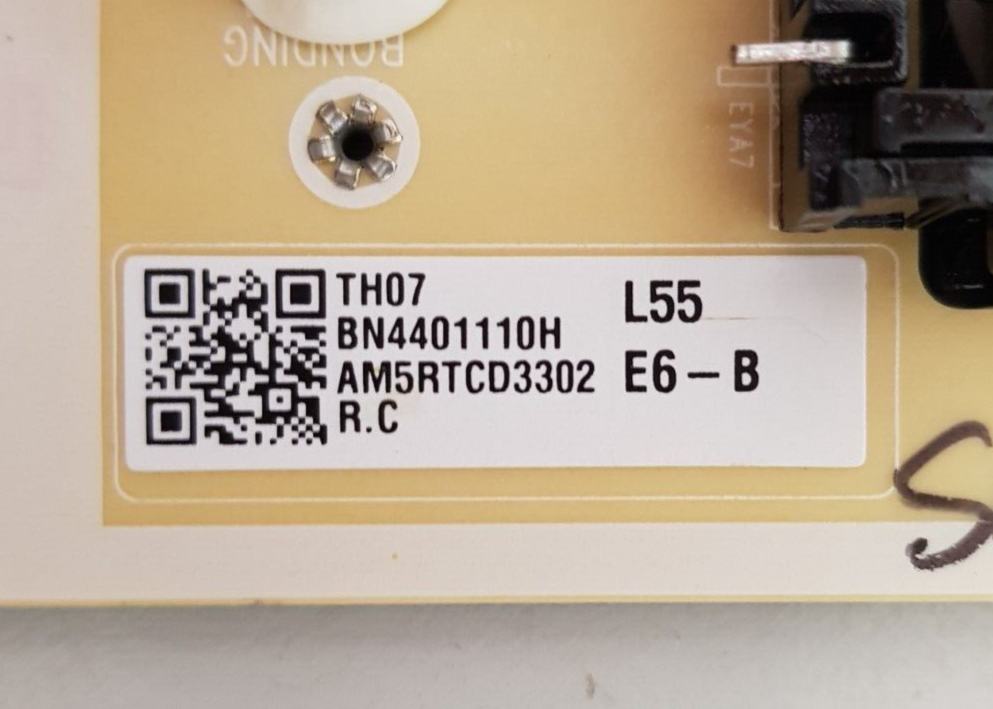 GENUINE SAMSUNG UA55BU8000 UA55CU8000 POWER SUPPLY BOARD BN44-01110H L55E6_BHS