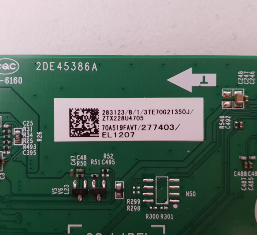 GENUINE HISENSE 70S5 MAIN BOARD RSAG7.820.10291 70A519FAVT 277403 283123