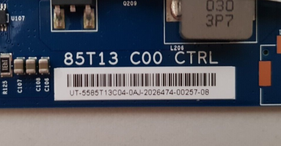 GENUINE TCL 85P715 T-CON BOARD 85T13 C00 5585T13C04
