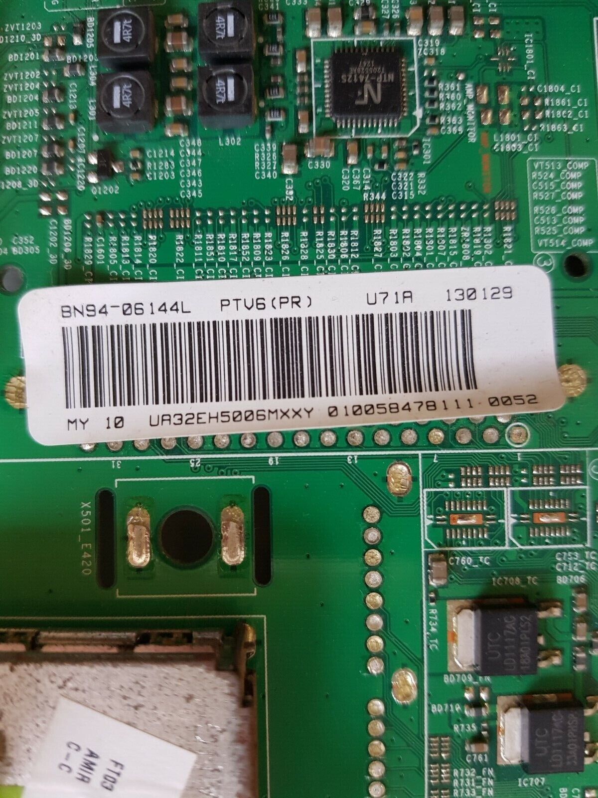 GENUINE SAMSUNG UA32EH5006 MAIN BOARD BN94-06144L BN41-01795A