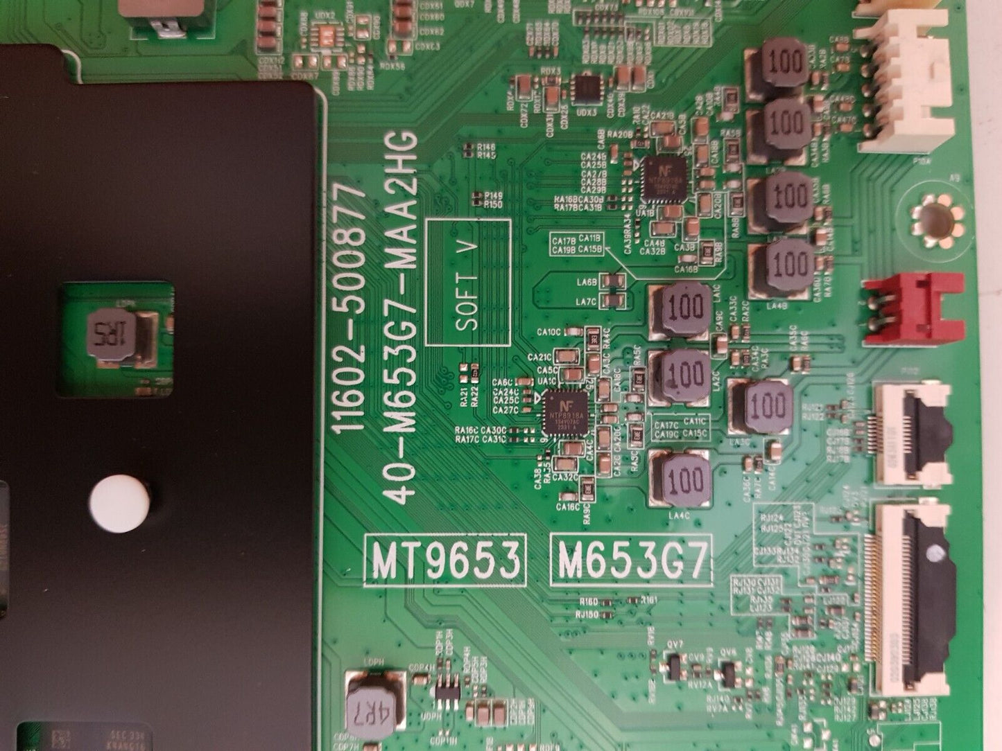 GENUINE TCL 85C745 MAIN BOARD MT9653 M653G7 11602-500877 40-M653G7-MAA2HG