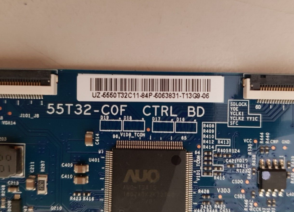 GENUINE TCL 50P6US T-CON BOARD 55T32-COF UZ-5550T32C11
