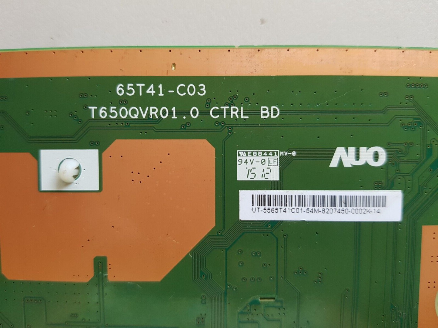 GENUINE SAMSUNG UA65JU7500 VER BH02 T-CON BOARD T650QVR01.0 65T41-C03 5565T41C01