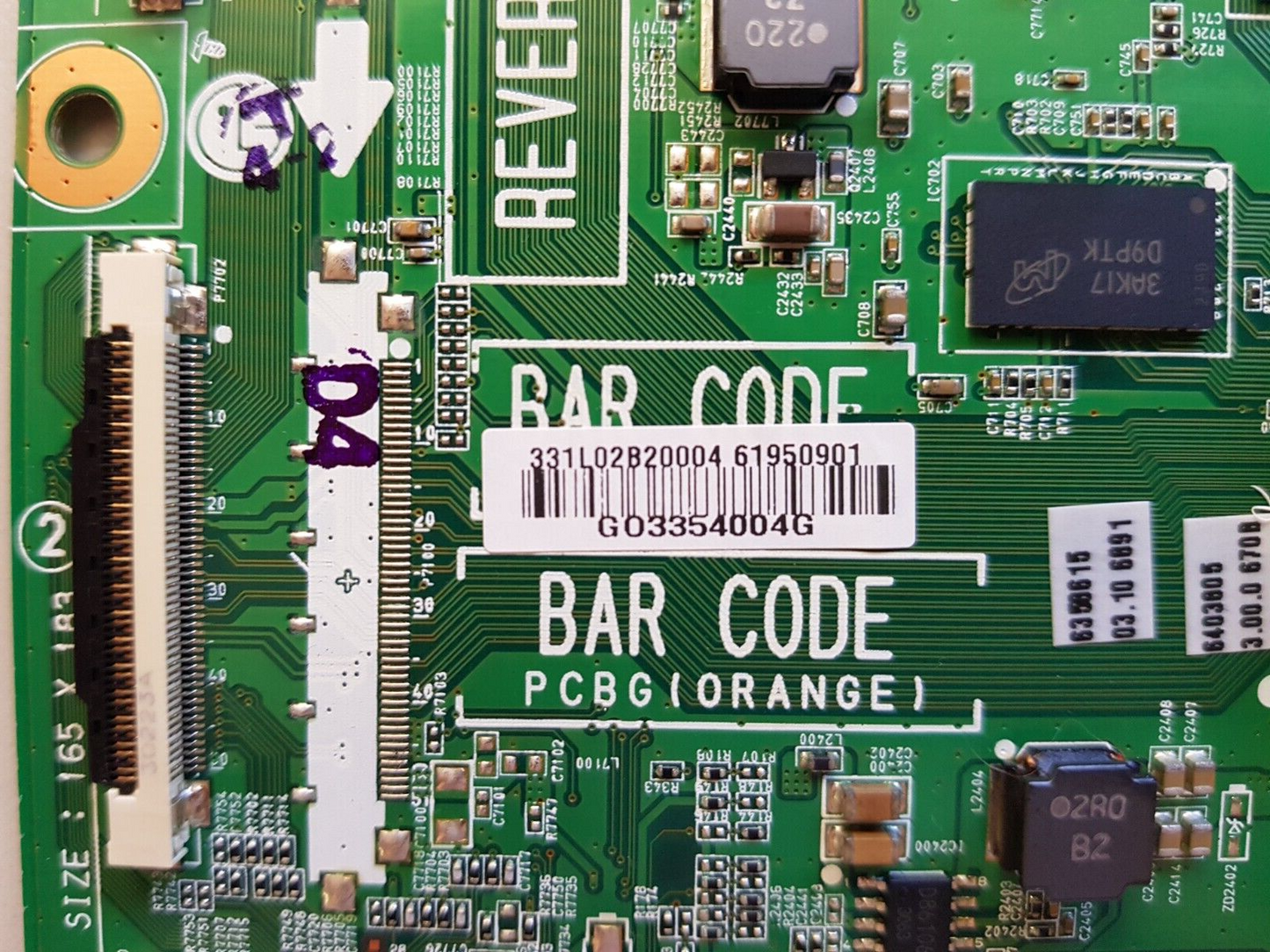 GENUINE LG 55LA7400 MAIN BOARD EBT62386920