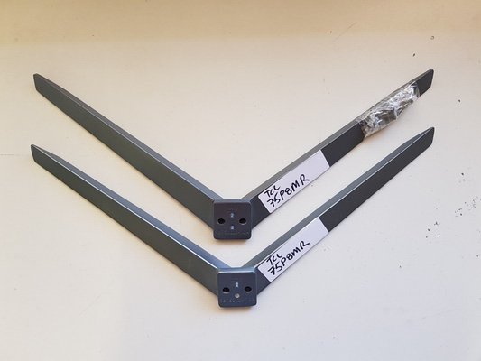 GENUINE TCL 75P8MR L&R FEET & SCREWS
