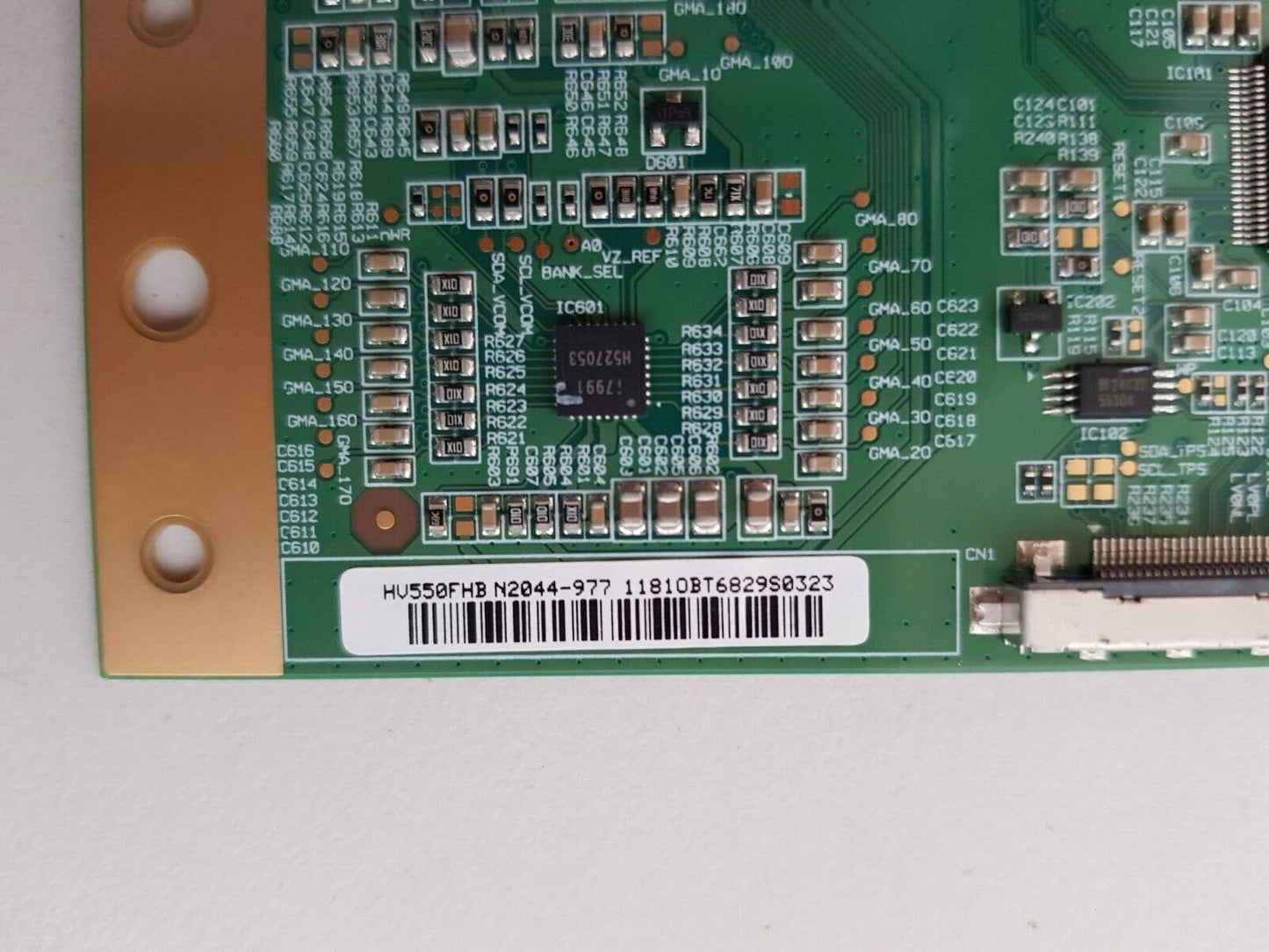 GENUINE TOSHIBA 55L3650A TCON BOARD HV550FHB N2044-977