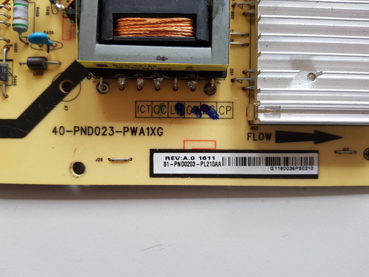 GENUINE TCL 65C1US POWER SUPPLY BOARD 40-PND023-PWA1XG PND02 81-PND0203-PL210AA