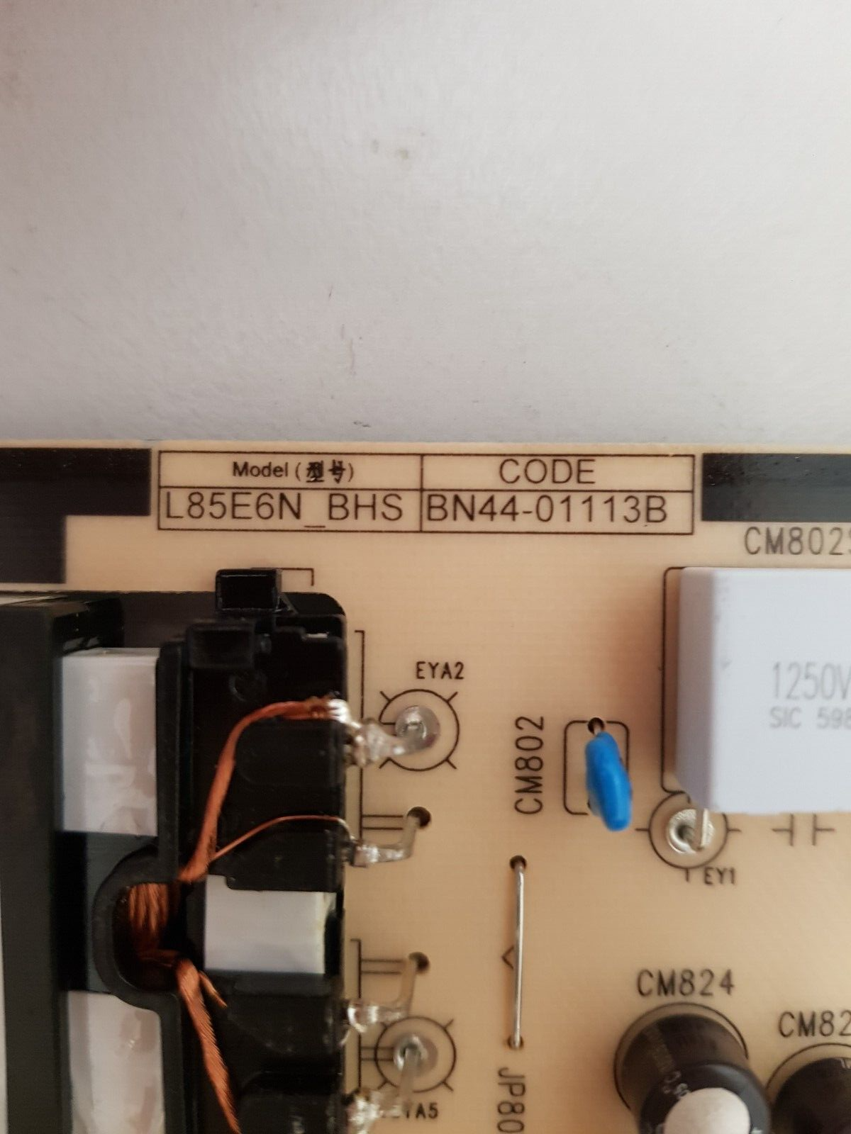 GENUINE SAMSUNG UA85BU8000 UA85CU8000 POWER SUPPLY BOARD BN44-01113B (BRAND NEW)