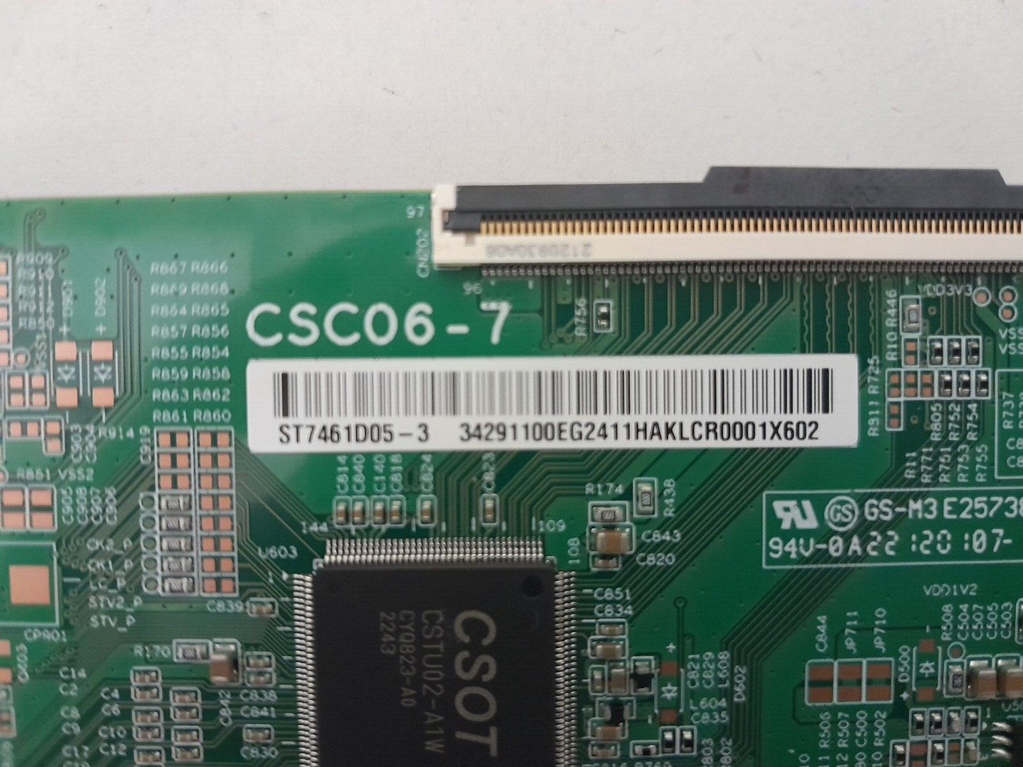 GENUINE TCL 75C745 T-CON BOARD CSC06-7 ST7461D05-3