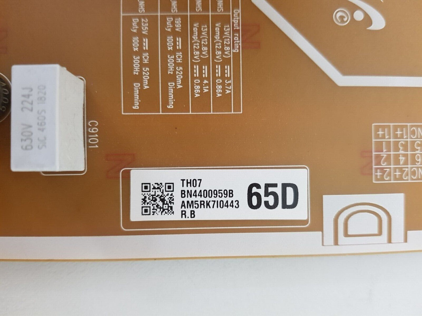 GENUINE SAMSUNG UA65LS03NAW POWER SUPPLY BOARD BN44-00959B L65F6_NHS