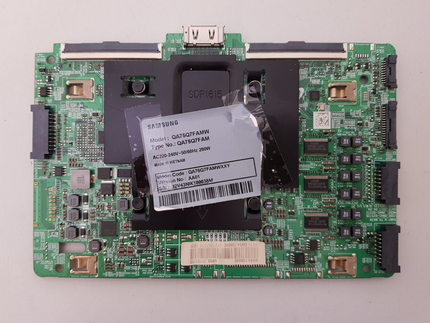 GENUINE SAMSUNG QA75Q7FAM WXXY (VER AA01) MAIN BOARD BN94-12660E